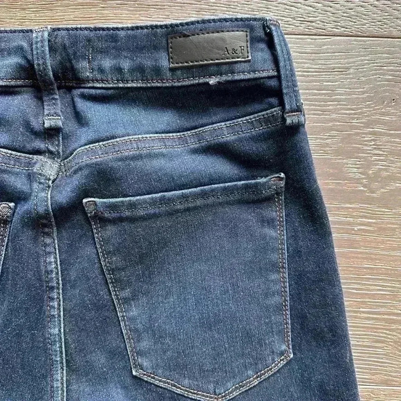 Abercrombie & Fitch The Super Skinny Ankle High Rise Curve Love Denim 26/2 - Picture 7 of 10